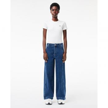 Vaqueros elásticos azules para mujer de Lacoste