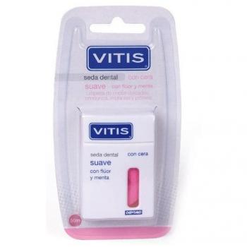 VITIS Seda Dental con Flúor y Menta Suave 50m