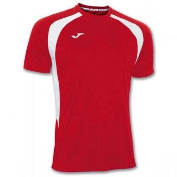Joma 100014.602 - Camiseta de equipación de manga corta para hombre, color rojo / blanco, talla XL