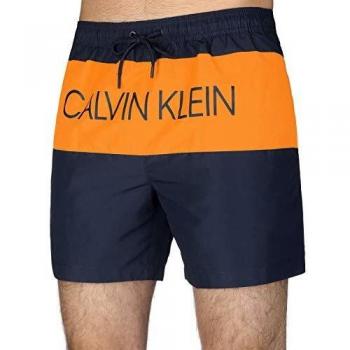 Calvin Klein Underwear Medium Drawstring-Block Bañador Blue Shadow
