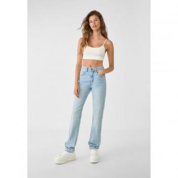 Stradivarius Straight Fit Jeans Denim