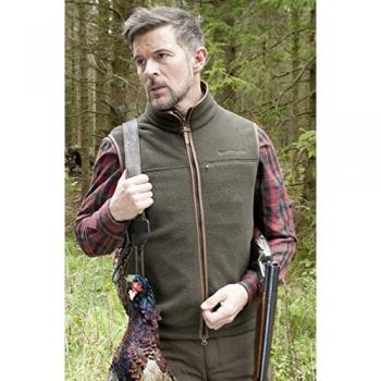 Funice King Highland Chaleco de forro polar, extra-large