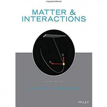 Matter and Interactions: 1-2