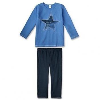 Sanetta 243440-Pijama de dos piezas Niñas,  
 Blau