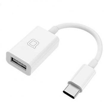 nonda Adaptador USB C a USB, Adaptador Thunderbolt 3 a USB hembra para MacBook Pro 2019/2018/2017, MacBook Air 2018, Surface Go y más dispositivos tipo C
