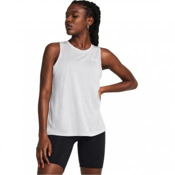 Under Armour Women's Tech Twist Tank Top - Large, Grey