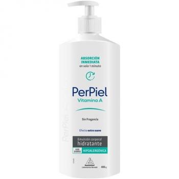 Perpiel Emulsión Corporal Absorción Inmediata Sin Fragancia 400 gr