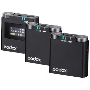 Godox Virso M2 2.4GHz Dual Wireless Microphone System