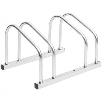 vidaXL Bike Rack for 2 Bikes Galvanised Steel