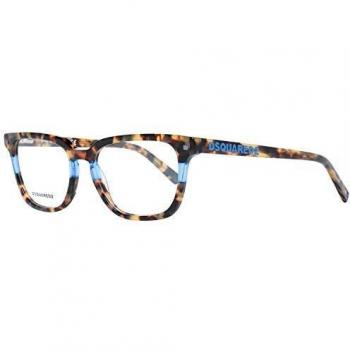 DSQUARED DQ5226, Monturas de Gafas Unisex Adulto, Marrón