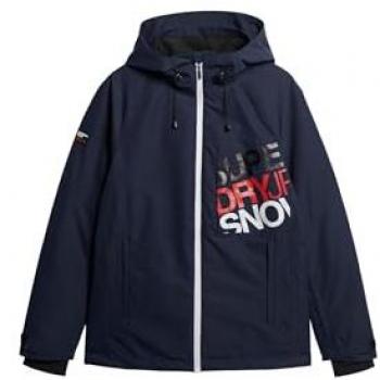 Chaqueta Superdry Ski Freestyle Core Jacket azul cobalto rojo - S