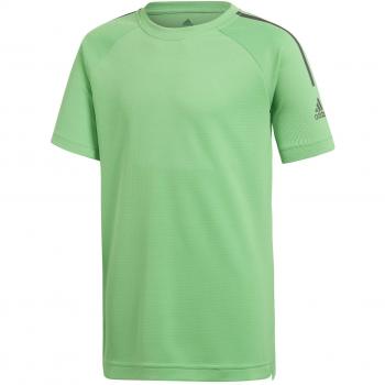 Adidas YB TR Cool tee - Camiseta, Niño, Azul