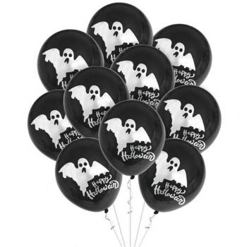 Pack de 10 Globos Fantasma de 30 cm