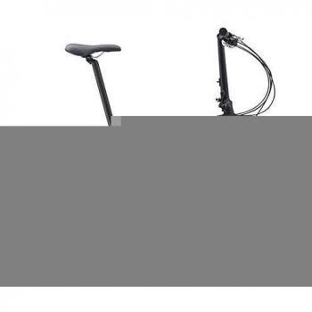 Dahon Visc P18 Bicicleta plegable 9 V, color negro