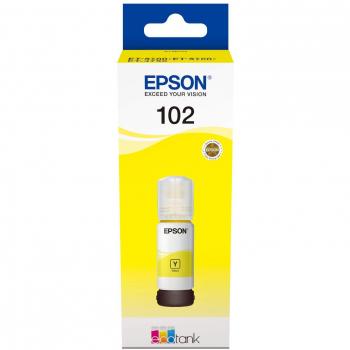 Epson 102 Cartucho de Tinta Amarillo 70ml, Ya disponible en Amazon Dash Replenishment