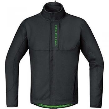 Gore Bike Wear Power Trail Windstopper Soft Shell Thermo - Chaqueta para hombre, color negro, talla M