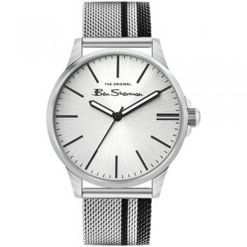 Ben Sherman Reloj Hombre Analogico Cuarzo con Correa de Acero inoxidable BS032SM