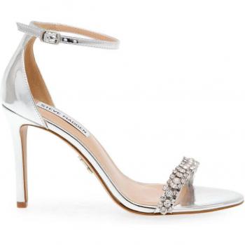 Steve Madden Brazen-R Women's Heeled Sandals in Silver