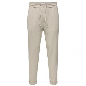 Pantalón Cropped Only & Sons Onslinus para Hombre en Color Plateado