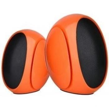 Omega altavoces pc 2.0 3w rms usb naranja