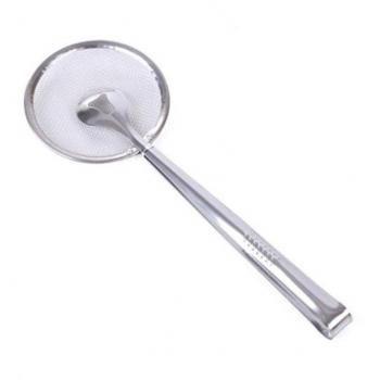 STRIR 1pcs Cuchara de colador de cocina de acero inoxidable