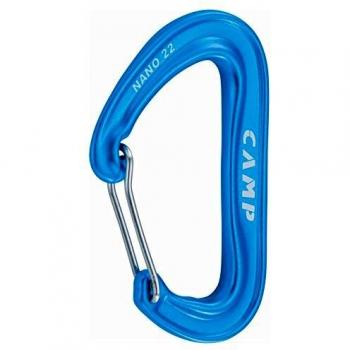 Mosquetón ultraligero Camp Nano 22 (Azul Claro)