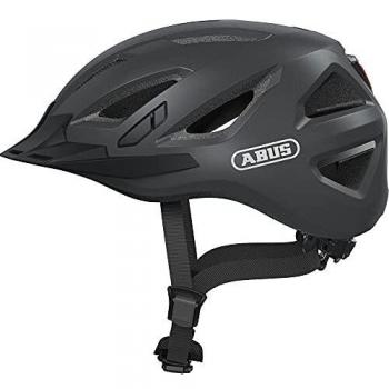ABUS Urban-I 3.0 City Helmet - Modern Bicycle Helmet with Tail Light for City Traffic - for Women and