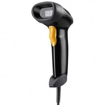 Eyoyo 2D Escáner de Códigos de Barras con Cable, 1D Lector de Códigos de Barras QR de Mano CCD PDF417 Data Matrix con Escaneo Automático de Imagen para Windows XP/ 7/8 / 10 MacOS Linux