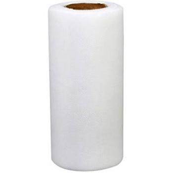 6 x 25yd 1 Rollo de Tulle para Decoración de Hogar Boda Fiesta