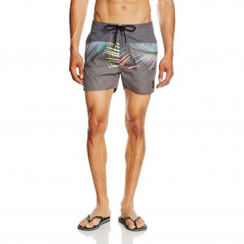 Rip Curl Rapture Fill Retro Boardshort - Bañador para hombre, color gris oscuro, talla 34