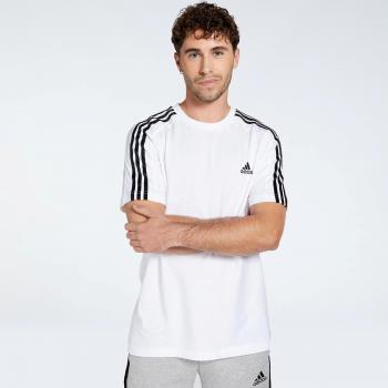 adidas Essentials 3-Stripes T-Shirt Men White XXL