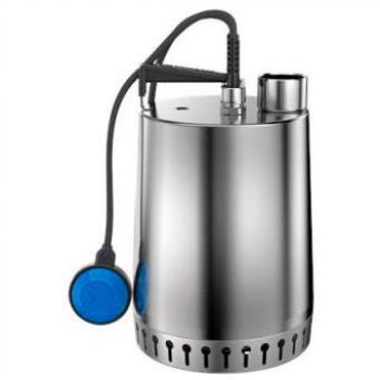 Bomba Drenaje Sumergible Grundfos Unilift AP 12.40.06.A1 con Interruptor de Nivel, 230V, 10m de Cable, Acero Inoxidable