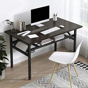 Insputer Mesa Ordenador Escritorio Ordenador Mesa Escritorio Plegable Mesas Escritorios Habitacion para Estudiantes 80 x 40 x 75 cm No Requiere ensamblaje Ideal para la Escuela, la Oficina y el hogar