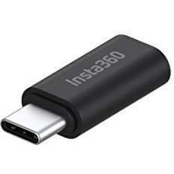 Adaptador de Micrófono USB C a 3.5mm para Insta360 ONE R