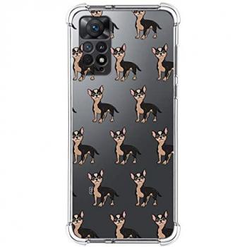 Funda Antigolpes de Silicona Personalizada para Xiaomi Redmi Note 12 Pro 4G con Diseño de Perros 11