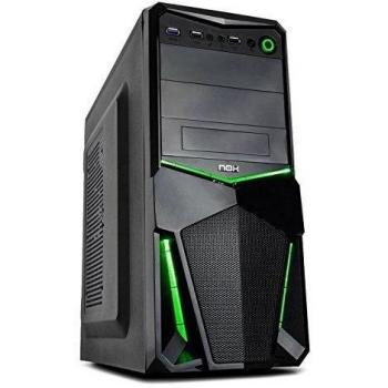 Nox Pax  - Caja de computadora, color negro y verde