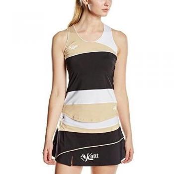 Kaitt Excellence REF-K-00119 - Camiseta para mujer, color arena / negro, talla XL
