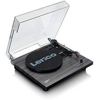 Lenco LS-10 Tocadiscos de tracción por correa Negro Semiautomático
