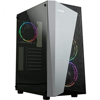 Zalman S4 Plus RGB Midi Tower USB 3.0 Negra con Ventana
