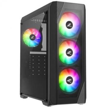 Caja ATX Zalman N5 TF con 4 ventiladores RGB, panel acrílico y puertos USB 2.0/3.0
