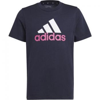 Camiseta Adidas Essentials Big Logo Azul Infantil