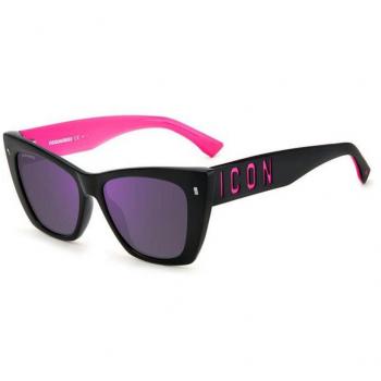 Dsquared2 Glamorous and Modern Sunglasses, Black Female, Size: 53 MM