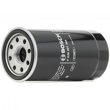 Filtro de aceite BOSCH F 026 407 304, tipo: filtro de aceite, características: compatible con vehículos Bosch, alta eficiencia en filtración, diseño duradero y resistente a la corrosión