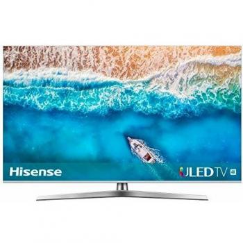Hisense H65U7B - TV ULED 65' 4K Ultra HD con Alexa Integrada, BT, Dolby Vision HDR 1000, Audio Dolby Atmos, Ultra Dimming, Procesador QC, Smart TV VIDAA U 3.0 con IA, Mando BT con micrófono.