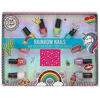 Set Chit Chat Uñas de Arcoiris