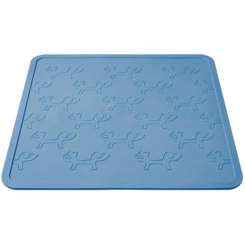 Alfombrilla Antideslizante para Perro United Pets Azul (44.5 x 44.5 cm)
