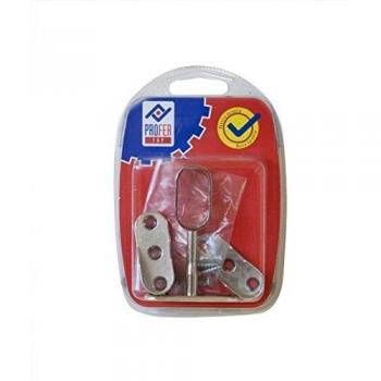 PROFER TOP - Soporte Lateral+Centro Niq 2+1 Profer Top 30X15 Mm
