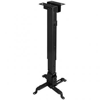TooQ PJ2012T-B - Soporte de Techo Inclinable y Regulable para Proyector,