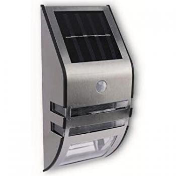 Lámpara de Pared LED Solar Grundig con Sensor de Movimiento y Crepúsculo