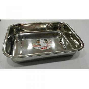 Rustidera Inoxidable 18-10 con Asa Abatible 31,5x24,0x6,0